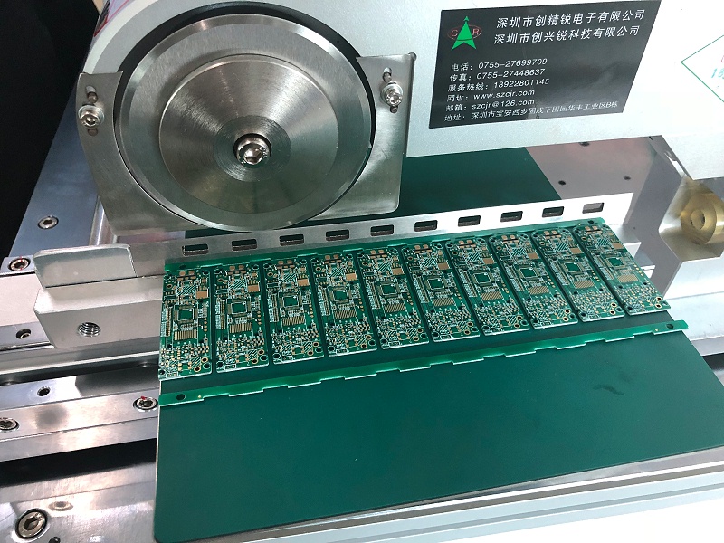 手推式分板机切PC板