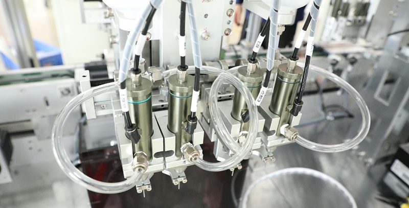 自动点胶机点胶阀细节