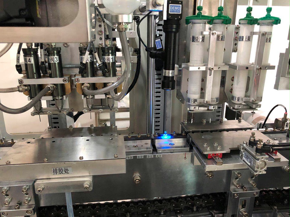 全自动视觉插壳点胶机点胶系统